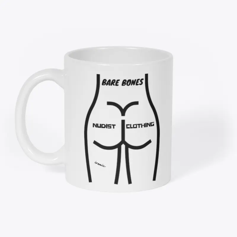 BARE BONES LOGO MUG