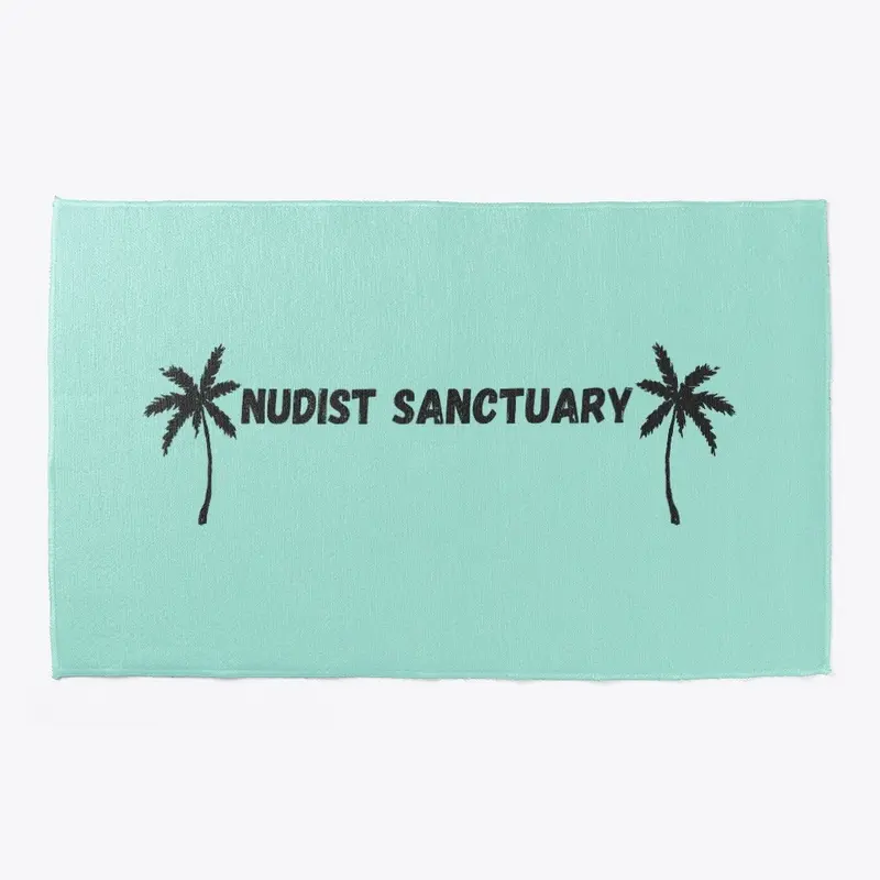 Nudist Sanctuary Welcome Mat